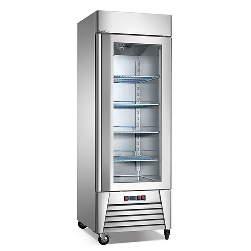 Adjusted Shelves American Style 27" 430L Reach-In Commercial Upright Chiller With Single Glass Door
Adjusted Shelves American Style 27" 430L Reach-In Commercial Upright Chiller With Single Glass Door