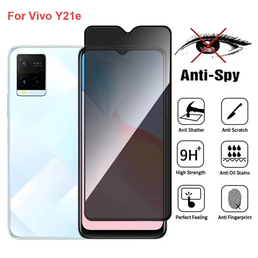 Vivo Y21e V2140 Anti Spy Privacy Tempered Glass Protector Compatible For Vivoy21e Full Cover Screen Phone Film
Vivo Y21e V2140 Anti Spy Privacy Tempered Glass Protector Compatible For Vivoy21e Full Cover Screen Phone Film