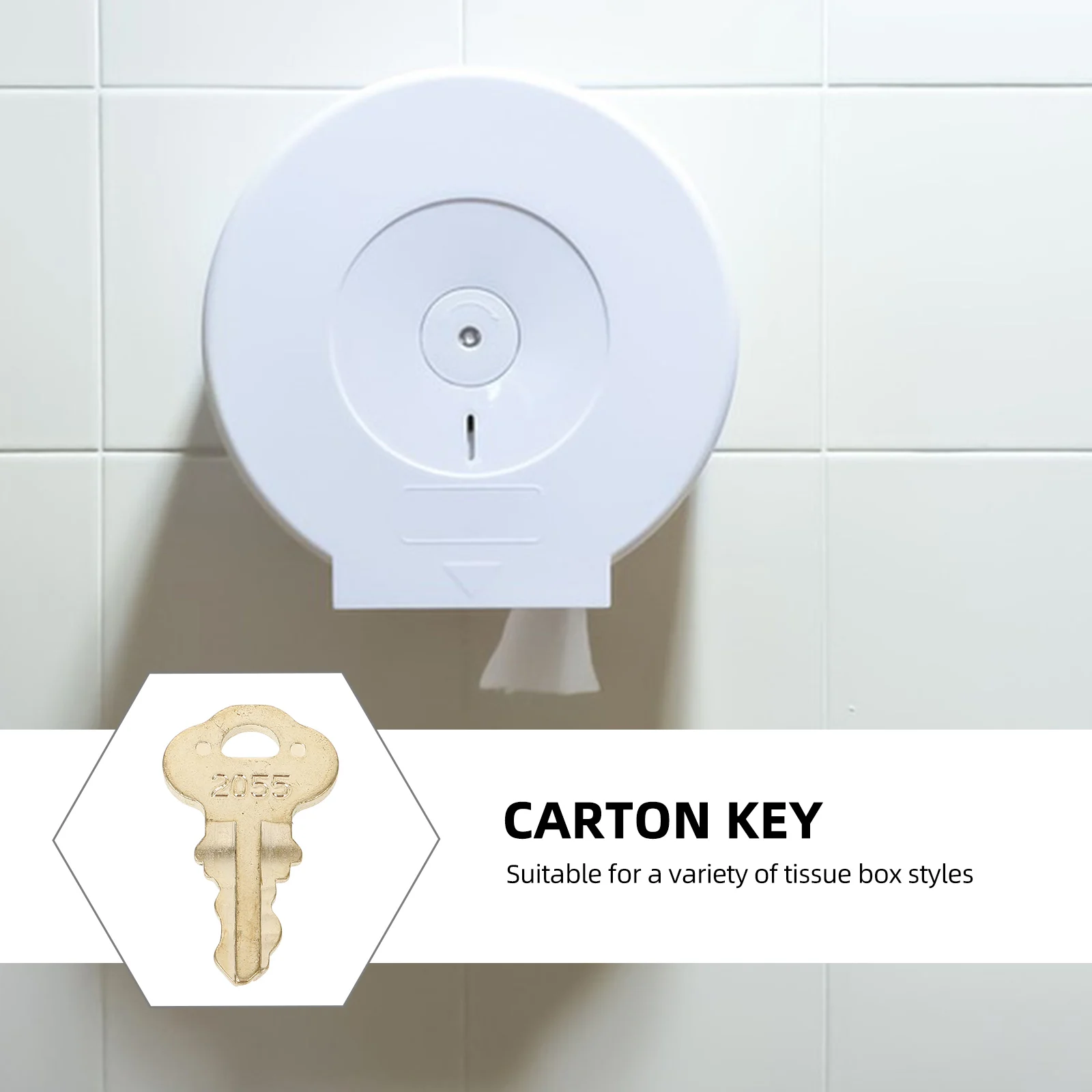 2 Pcs Vending Machine Key Toilet Paper Dispenser Replacement Commercial Towel Keys
2 Pcs Vending Machine Key Toilet Paper Dispenser Replacement Commercial Towel Keys