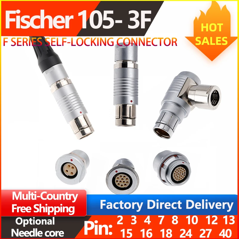 105/3F.1/5pcs SS.WSO plug, D-type socket. Semi-circular positioning push-pull. Easy to install. Versatile applications
105/3F.1/5pcs SS.WSO plug, D-type socket. Semi-circular positioning push-pull. Easy to install. Versatile applications