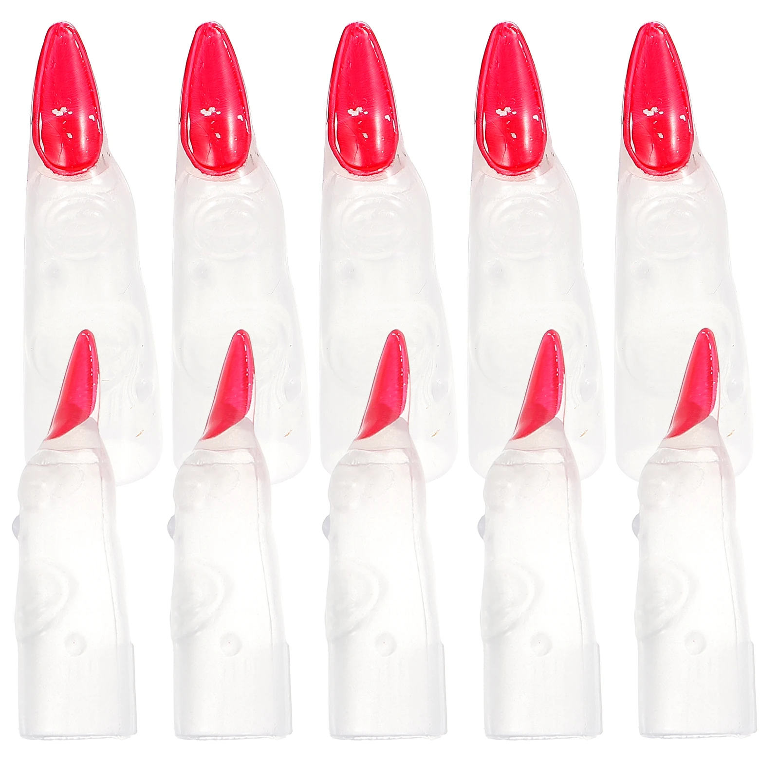 10 Pcs Luminous Fake Nails Prop Halloween Costume Claws Artificial Fingers Cots Plastic
10 Pcs Luminous Fake Nails Prop Halloween Costume Claws Artificial Fingers Cots Plastic