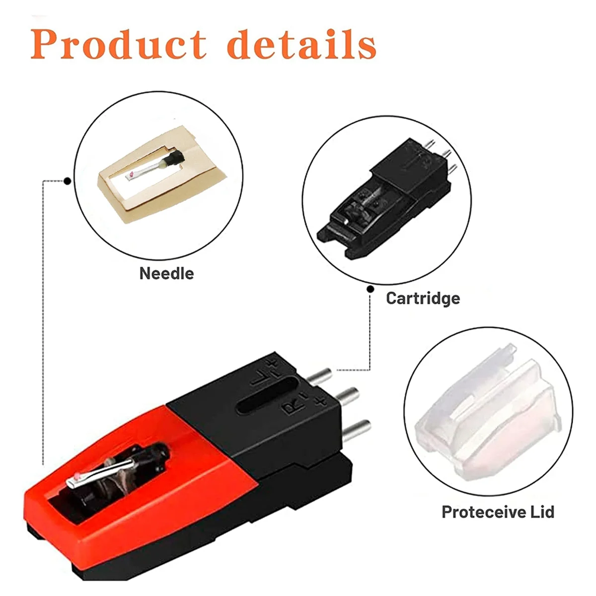 ABEP-New 5-Pack Diamond Record Needle Replacement, Vinyl Record Needle with Needle Cleaning Brush Kit
ABEP-New 5-Pack Diamond Record Needle Replacement, Vinyl Record Needle with Needle Cleaning Brush Kit