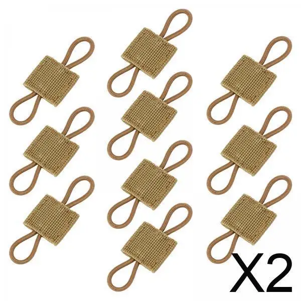 2xElastic 10Pcs Molle Webbing Buckle for PTT Antenna Wide Use Khaki
2xElastic 10Pcs Molle Webbing Buckle for PTT Antenna Wide Use Khaki
