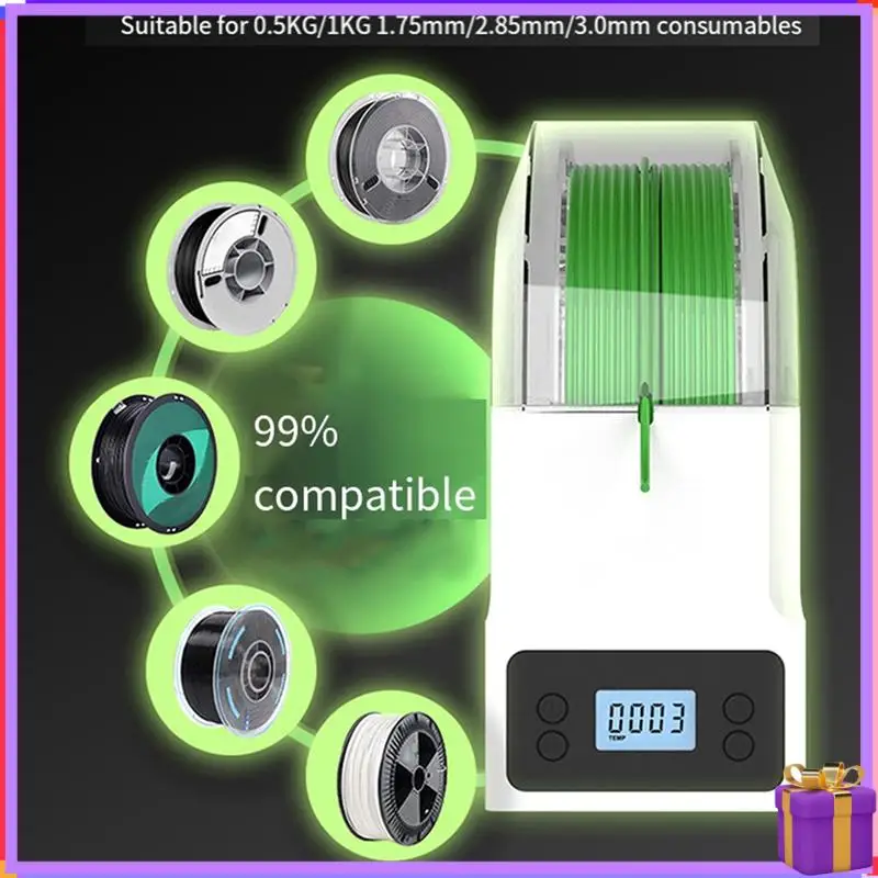 Advanced Filament Dry Box Filament Dry Box ABS Adjustable Temperature Keeping Filament Dry Holder 3D Printer Accessories US Plug
Advanced Filament Dry Box Filament Dry Box ABS Adjustable Temperature Keeping Filament Dry Holder 3D Printer Accessories US Plug