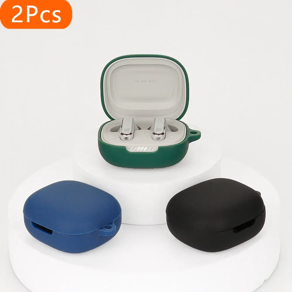 2 шт. чехол для JBL LIVE FLEX, однотонный силиконовый противоударный чехол для наушников Bluetooth для jbl live, гибкая коробка для наушников
2 шт. чехол для JBL LIVE FLEX, однотонный силиконовый противоударный чехол для наушников Bluetooth для jbl live, гибкая коробка для наушников