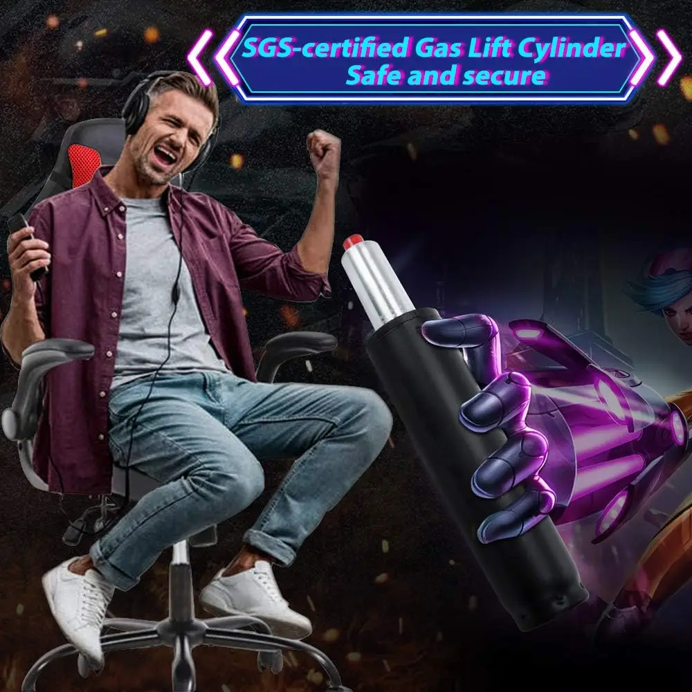 Gaming Chair Ergonomic Office Chair Video Game Chairs Massage Pu Leather Computer Chair Adjustable Swivel Chair With Lumbar 
Gaming Chair Ergonomic Office Chair Video Game Chairs Massage Pu Leather Computer Chair Adjustable Swivel Chair With Lumbar