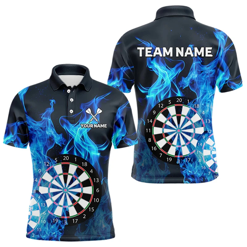 Fashion Darts Graphic Polo Shirt For Men Custom Name Lapel Button 3D Printed Polo Shirts Trend Oversized Loose Kids Sports Tees
Fashion Darts Graphic Polo Shirt For Men Custom Name Lapel Button 3D Printed Polo Shirts Trend Oversized Loose Kids Sports Tees