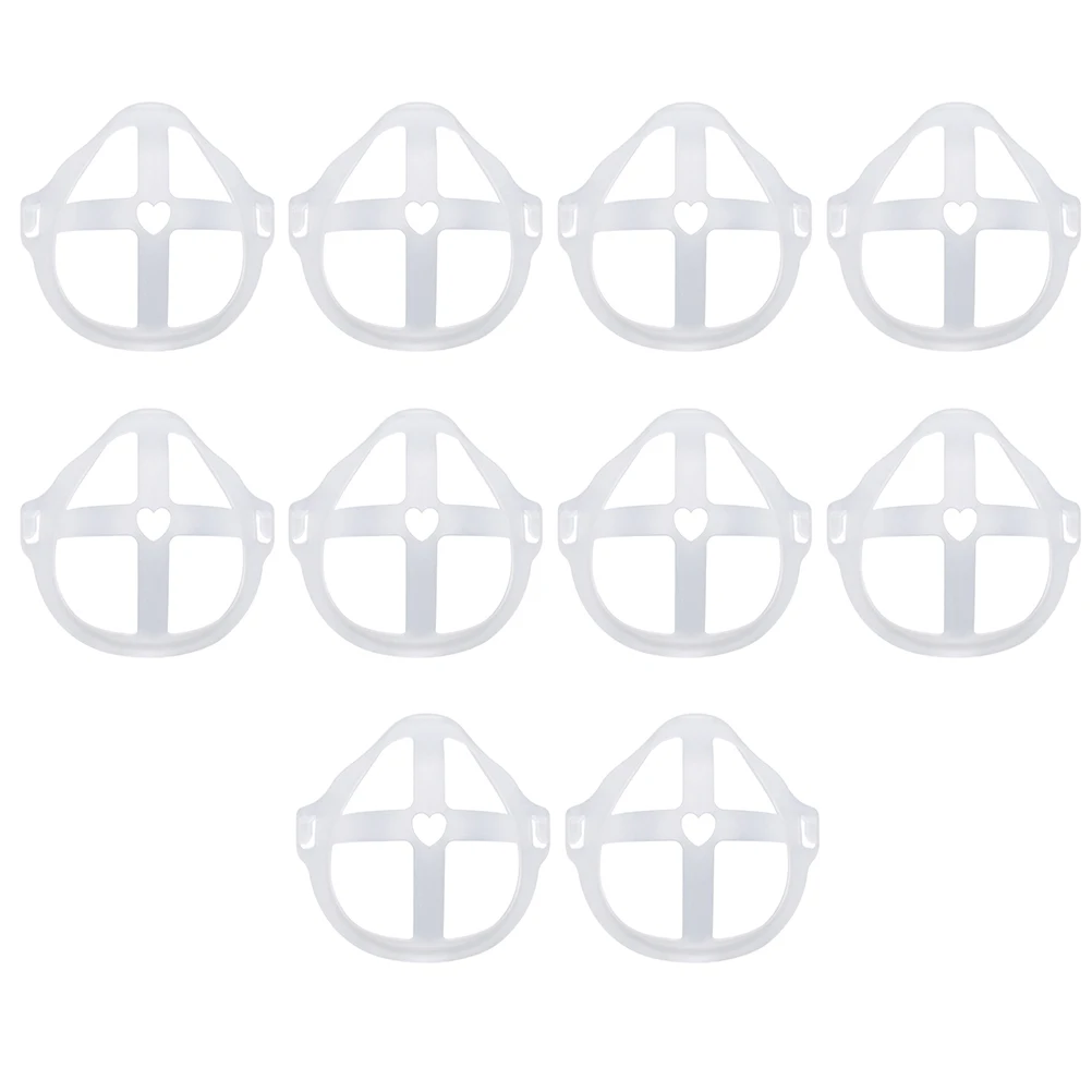 10 Pcs Mask Holder Face Bracket Support Inner Frame Facial Lipstick Protective Stand Pe
10 Pcs Mask Holder Face Bracket Support Inner Frame Facial Lipstick Protective Stand Pe
