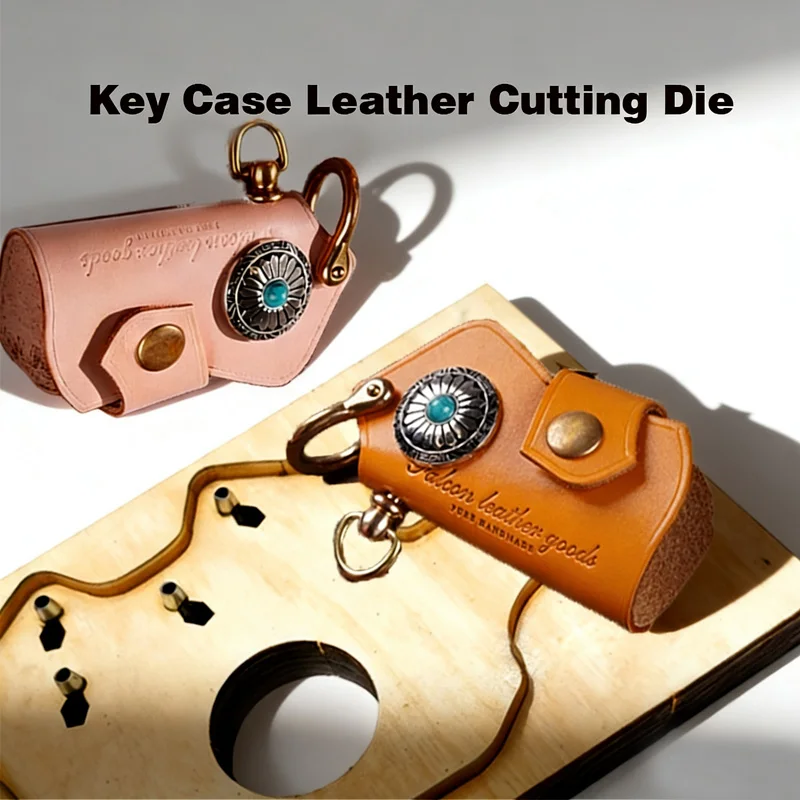 C181 DIY Leather Key Holder Cutting Mold Vintage Key Package Handmade Wooden Steel Knife Press Model for Craftsmanship
C181 DIY Leather Key Holder Cutting Mold Vintage Key Package Handmade Wooden Steel Knife Press Model for Craftsmanship