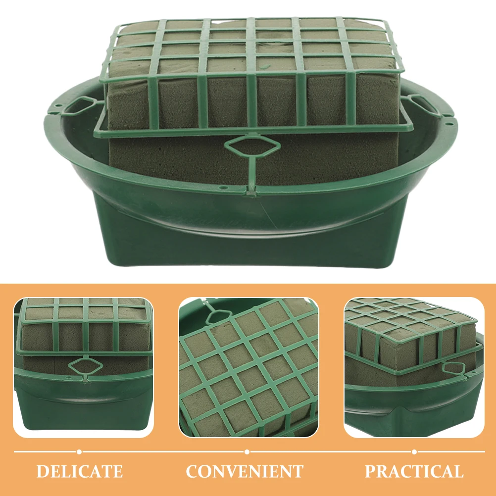 2pcs Foam Cage Plastic Bowl Arrangement Holder Mud Support Diy Crafts Wedding Halloween Christmas Party Floral Accessories
2pcs Foam Cage Plastic Bowl Arrangement Holder Mud Support Diy Crafts Wedding Halloween Christmas Party Floral Accessories