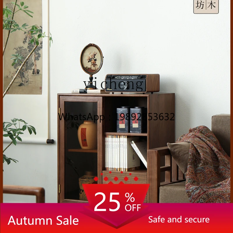 New Chinese Style Black Walnut Solid Wood Sideboard Integrated Wall Living Room Dining Table Sofa
New Chinese Style Black Walnut Solid Wood Sideboard Integrated Wall Living Room Dining Table Sofa