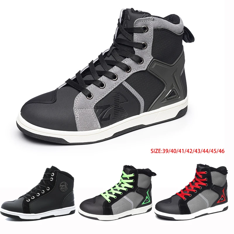Moto Riders Protective Boots Waterproof Non-slip Motocross Mountain Racing Shoes Casual Shoes Cycling Equipment Motorcycle Boots
Moto Riders Protective Boots Waterproof Non-slip Motocross Mountain Racing Shoes Casual Shoes Cycling Equipment Motorcycle Boots