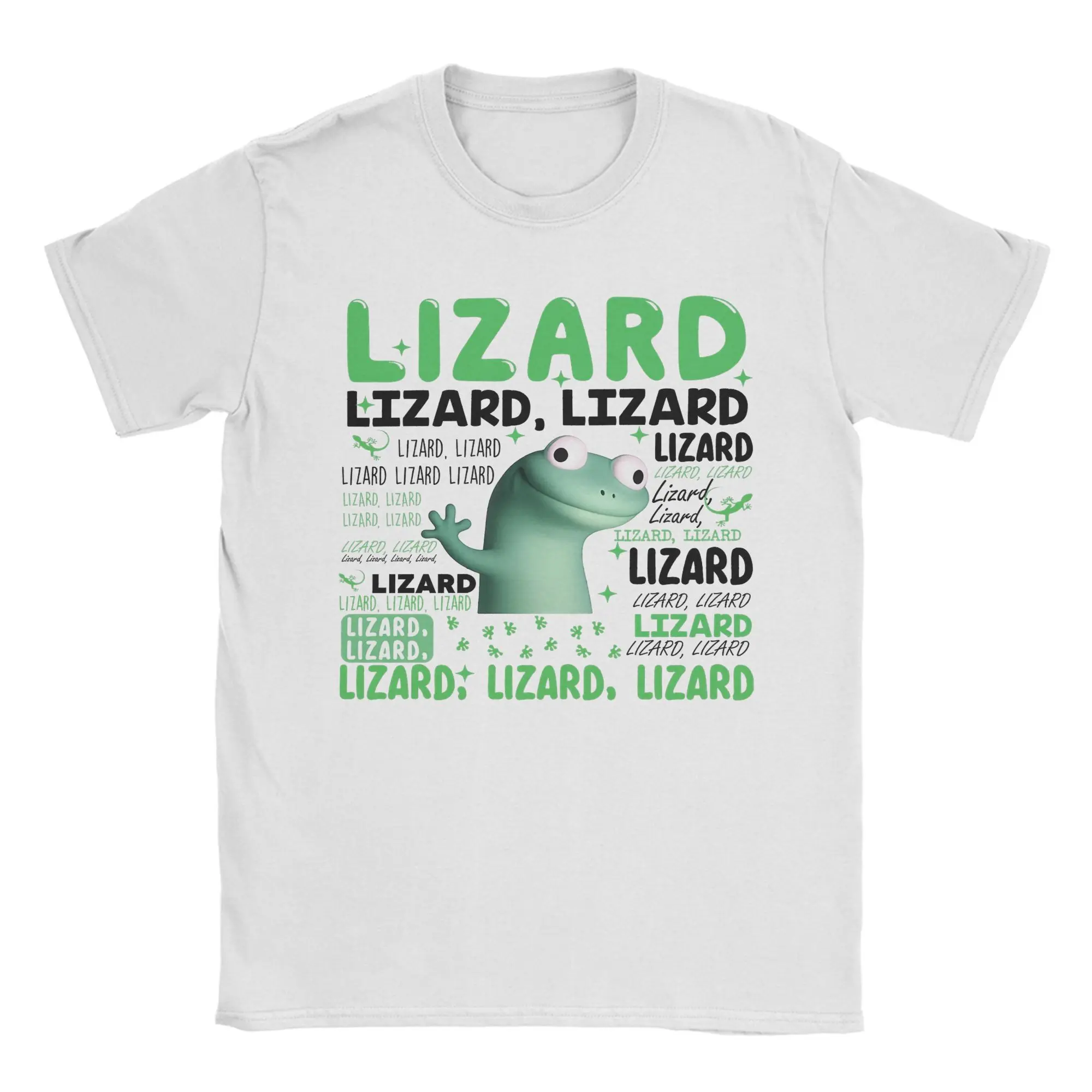 Lizard Lizard Lizard Meme Funny Weirdcore Animals T Shirts for Men Pure Cotton Crazy T-Shirts Round Neck Tees Short Sleeve
Lizard Lizard Lizard Meme Funny Weirdcore Animals T Shirts for Men Pure Cotton Crazy T-Shirts Round Neck Tees Short Sleeve