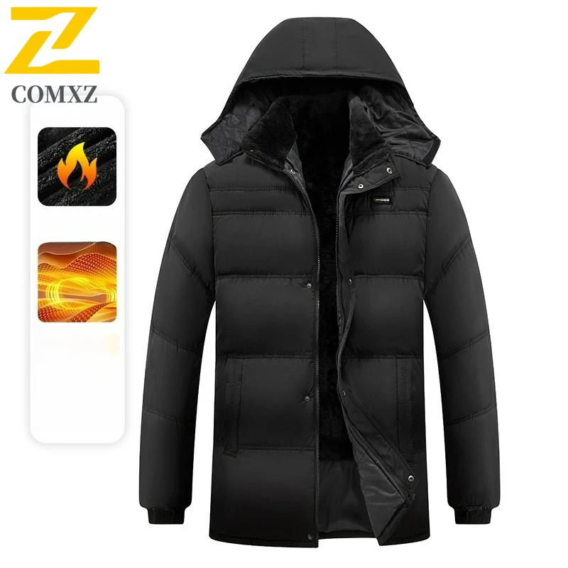 2025 Winter Fleece Warm Parka Men's Trendy Retro Thick Wool Lined Padded Jacket high quality Detachable Hooded Cold-proof Coat
2025 Winter Fleece Warm Parka Men's Trendy Retro Thick Wool Lined Padded Jacket high quality Detachable Hooded Cold-proof Coat