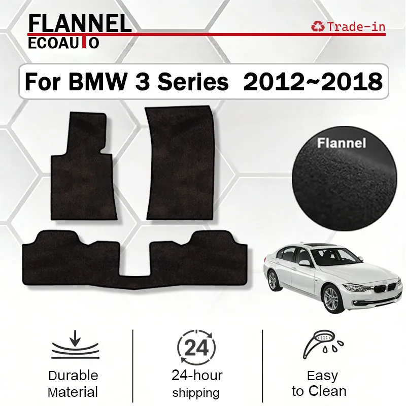 Фланелевые коврики ECOAUTO для BMW 3 серии F30 Седан 2012-2018, автомобильные коврики-накладки, покрытие для пола, наклейки-накладки на ступеньки, защитные накладки на пол.
Фланелевые коврики ECOAUTO для BMW 3 серии F30 Седан 2012-2018, автомобильные коврики-накладки, покрытие для пола, наклейки-накладки на ступеньки, защитные накладки на пол.