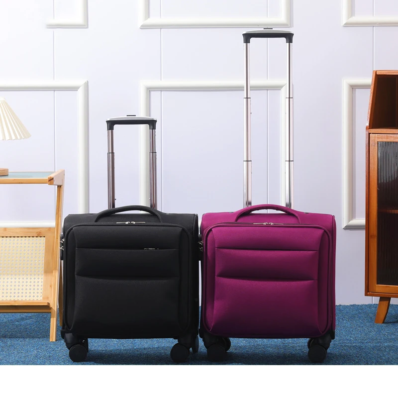 Thicked Oxford Fabric 18 inch Carry-On Luggage Travel Suitcase 16 inch Suitcase Trolley Combination Lock Case
Thicked Oxford Fabric 18 inch Carry-On Luggage Travel Suitcase 16 inch Suitcase Trolley Combination Lock Case