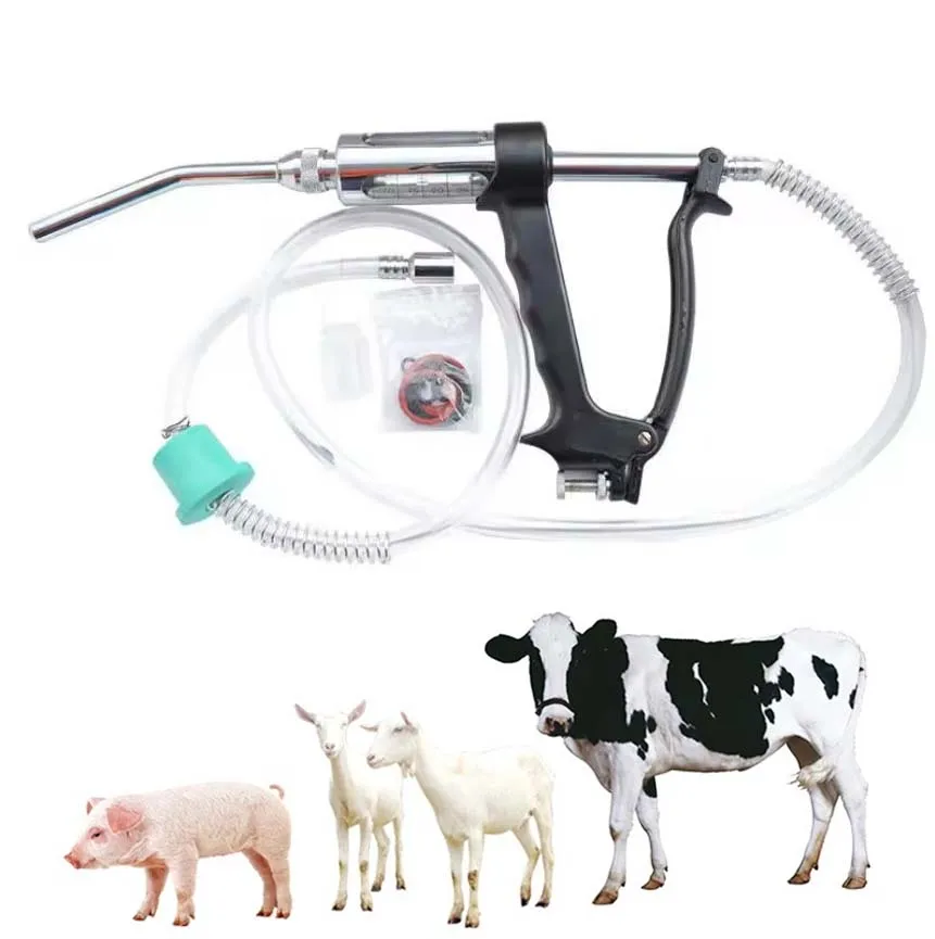 Пистолет для лекарств для животных, 30 мл, непрерывно регулируемый дозатор для животных, черный дозатор, дозирующий пистолет
Пистолет для лекарств для животных, 30 мл, непрерывно регулируемый дозатор для животных, черный дозатор, дозирующий пистолет