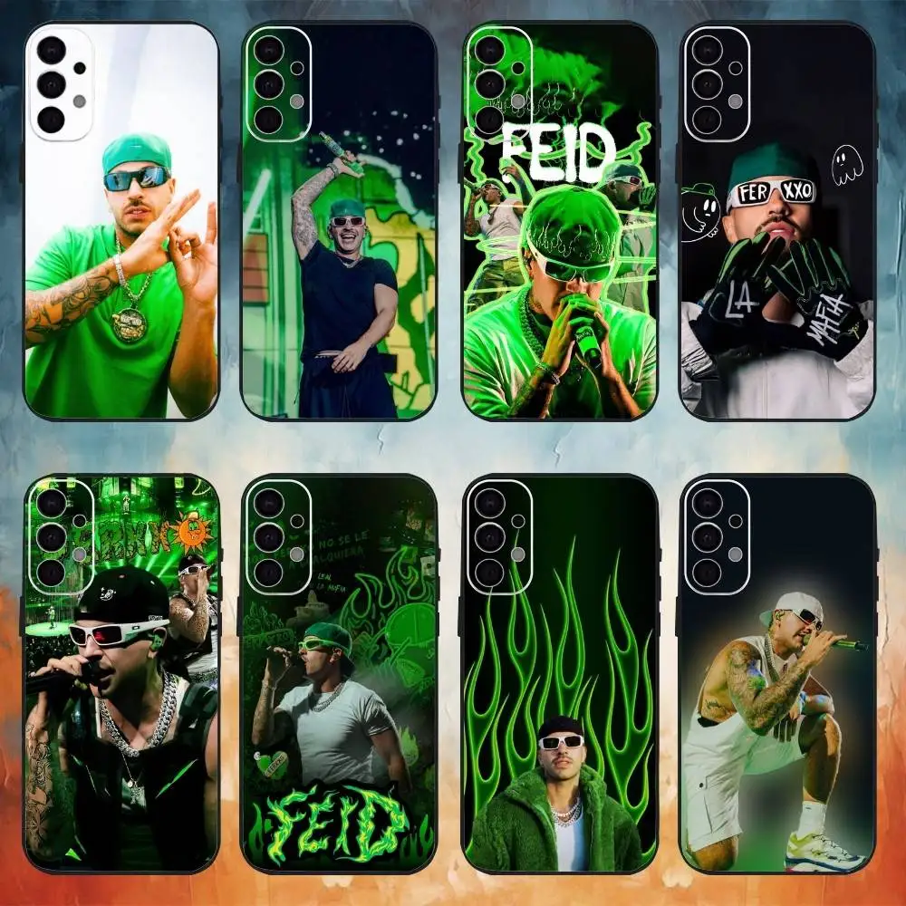 singer F-Feid Ferxxo SlXDO Phone Case For Samsung S25,S24,S21,S22,S23,S30,Ultra,S20,Plus,Fe,Note,10,9,5G Black Cover
singer F-Feid Ferxxo SlXDO Phone Case For Samsung S25,S24,S21,S22,S23,S30,Ultra,S20,Plus,Fe,Note,10,9,5G Black Cover