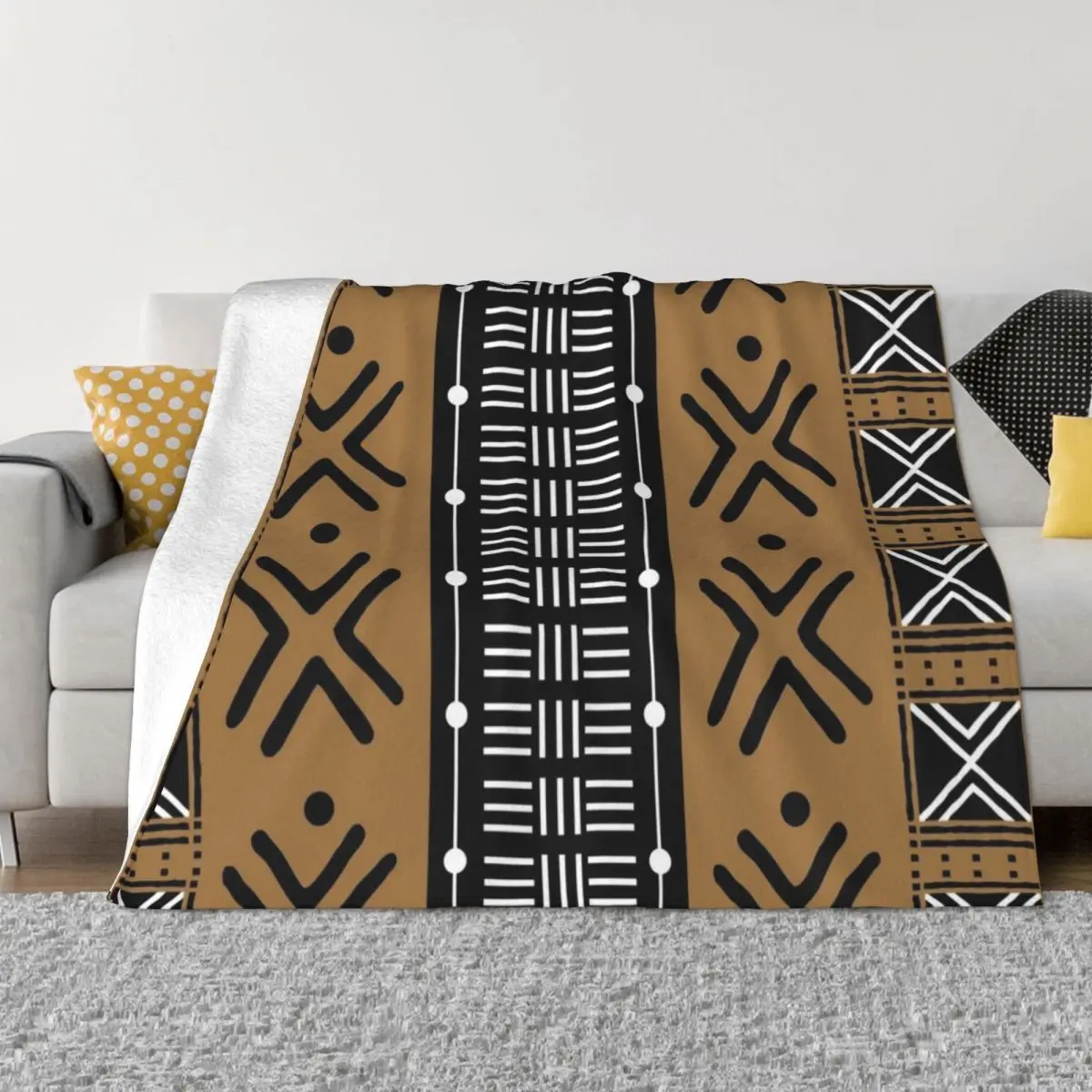 Tan African Tribal Mud Cloth Pattern Throw Blanket Moving Blanket Cute Blanket
Tan African Tribal Mud Cloth Pattern Throw Blanket Moving Blanket Cute Blanket