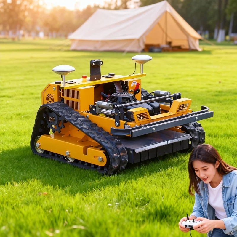 Газонокосилка с бесщеточным двигателем и дистанционным управлением по индивидуальному заказу - Гусеничный гусеничный CE EPA с автоматической резьбой GPS
Газонокосилка с бесщеточным двигателем и дистанционным управлением по индивидуальному заказу - Гусеничный гусеничный CE EPA с автоматической резьбой GPS