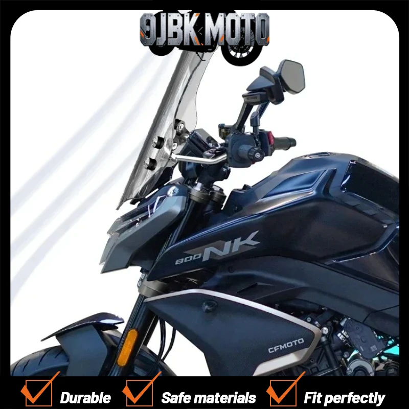 For CFMOTO 800NK/450/675 Motorcycle Windshield Increase Height Deflector Sunshade and Chest Protection Modification Accessories
For CFMOTO 800NK/450/675 Motorcycle Windshield Increase Height Deflector Sunshade and Chest Protection Modification Accessories