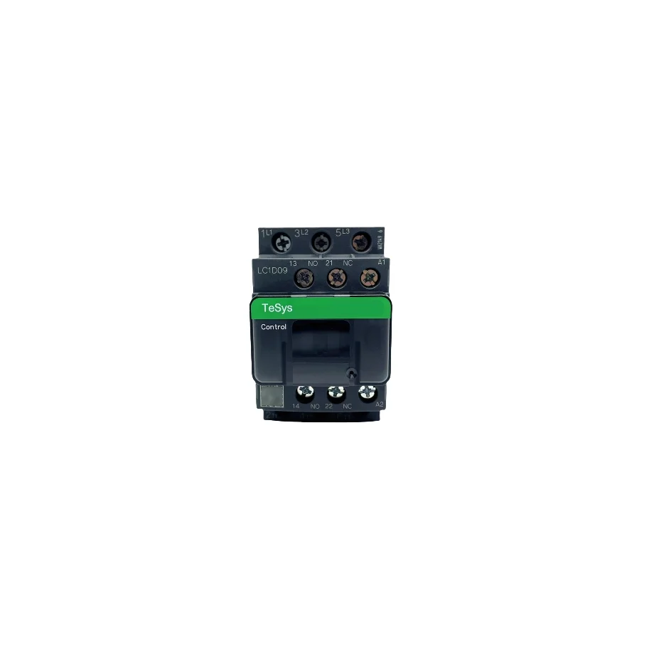 LC1D09M7C Contactor TeSys Deca 3P(3NO) 9A, 220V AC
LC1D09M7C Contactor TeSys Deca 3P(3NO) 9A, 220V AC
