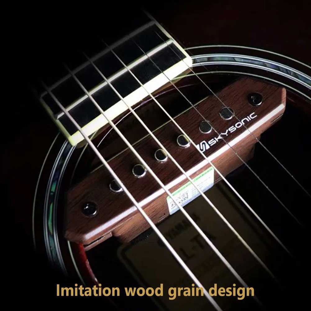 Skysonic Guitar Pickup Passive Acoustic Guitar Soundhole Pickup Humbucker A-810 With Tone Colour Volume Control
Skysonic Guitar Pickup Passive Acoustic Guitar Soundhole Pickup Humbucker A-810 With Tone Colour Volume Control