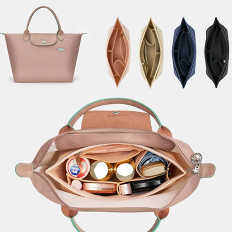 Felt Insert Bag Fits For Longchamp Handbag Liner Bag Felt Cloth Makeup Bag Support Travel Portable Insert Purse Organizer taschenhenkel bag accessories
Felt Insert Bag Fits For Longchamp Handbag Liner Bag Felt Cloth Makeup Bag Support Travel Portable Insert Purse Organizer taschenhenkel bag accessories