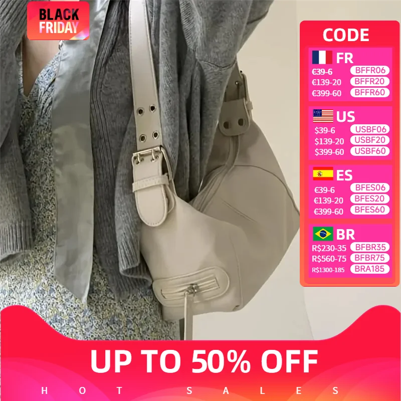 Y2K Style Women's Shoulder Bag Trendy Motorcycle Handbag Minimalist Purse For Girls Streetwear
Y2K Style Women's Shoulder Bag Trendy Motorcycle Handbag Minimalist Purse For Girls Streetwear