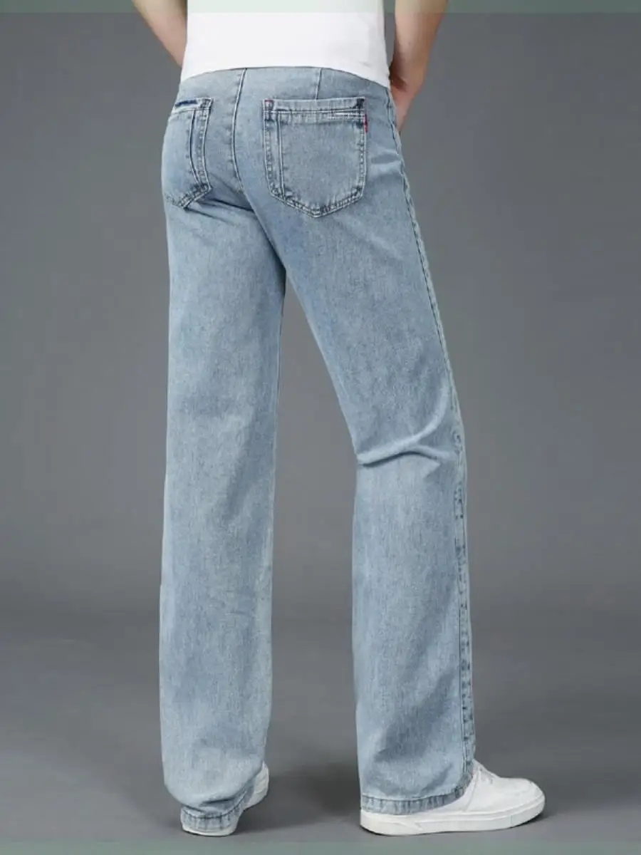 Loose Fit Thick Denim Jeans Men's Straight Leg plus Size Casual Light Color Wide Leg Pants plus Size Men's Casual Jeans
Loose Fit Thick Denim Jeans Men's Straight Leg plus Size Casual Light Color Wide Leg Pants plus Size Men's Casual Jeans