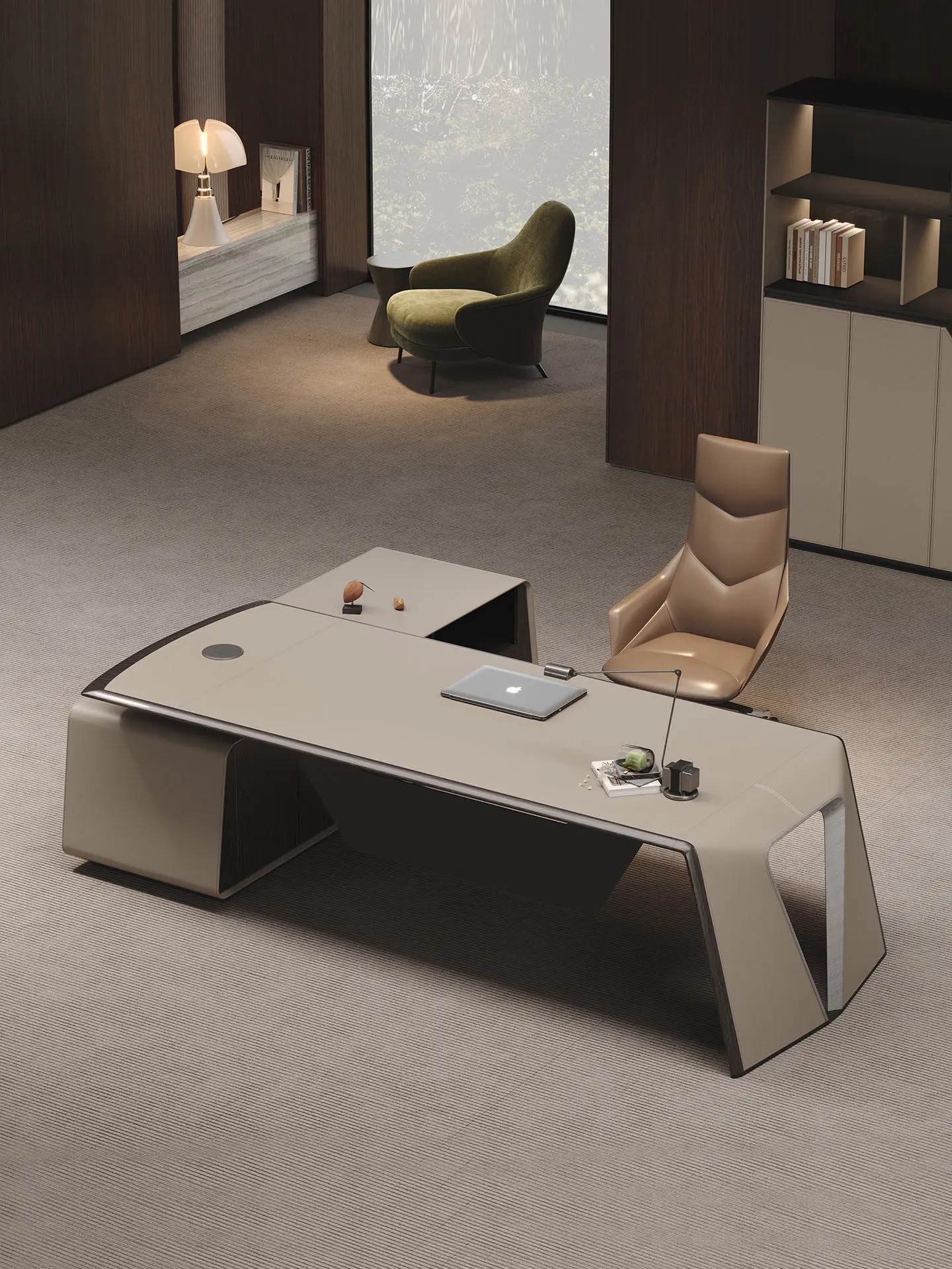 *Boss Table Office Desk Light Luxury High-end Wood L-shaped with Side Cabinet General Manager Office Chairman Taipan
*Boss Table Office Desk Light Luxury High-end Wood L-shaped with Side Cabinet General Manager Office Chairman Taipan