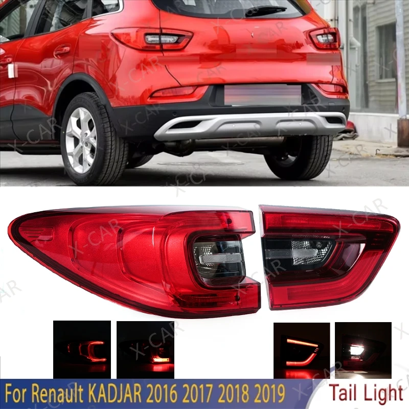 Car Tail Light Assembly Brake Light Reversing Light Tail Lamp Turn Signal Replace For Renault KADJAR 2016 2017 2018 2019
Car Tail Light Assembly Brake Light Reversing Light Tail Lamp Turn Signal Replace For Renault KADJAR 2016 2017 2018 2019