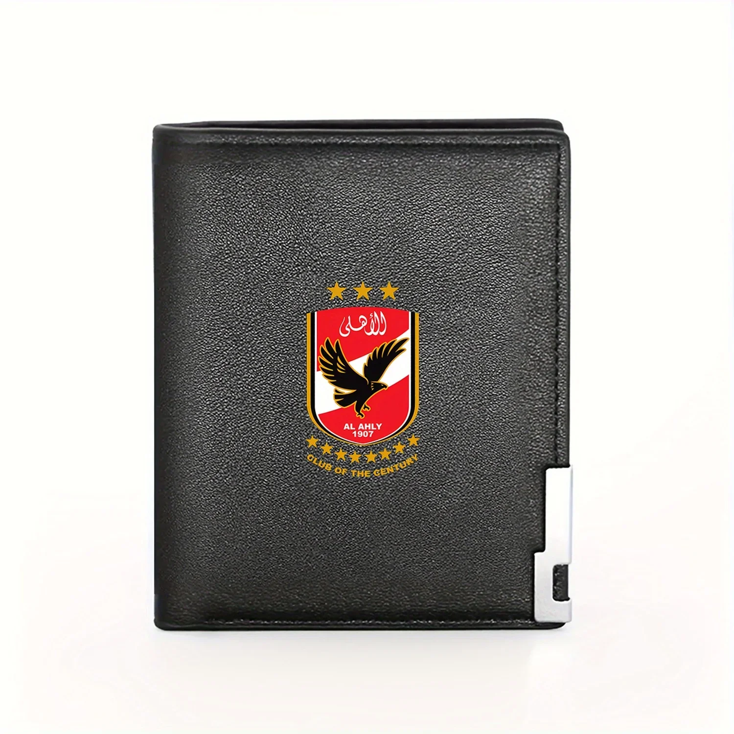 Логотип Al Ahly Club Of The Century, графический дизайн, стильный принт, кошелек высшего качества, креативный подарок для папы, мужа, парня
Логотип Al Ahly Club Of The Century, графический дизайн, стильный принт, кошелек высшего качества, креативный подарок для папы, мужа, парня