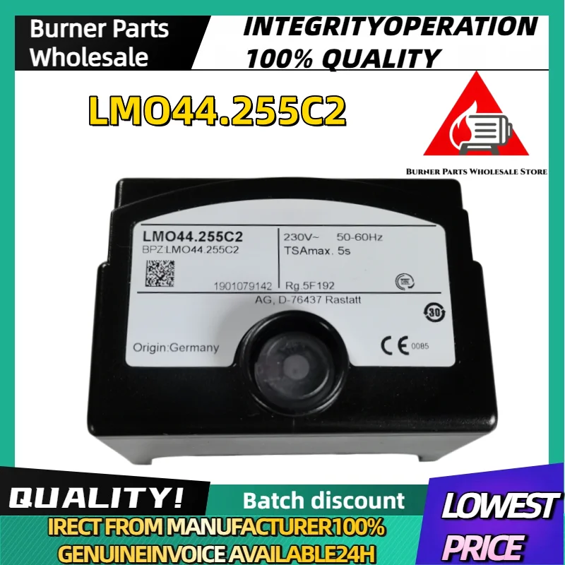 New Original Genuine LMO14.111C2BT LMO24.111C2BT LMO44.255C2 Burner Program Controller Industrial Combustion Heating Replacement
New Original Genuine LMO14.111C2BT LMO24.111C2BT LMO44.255C2 Burner Program Controller Industrial Combustion Heating Replacement