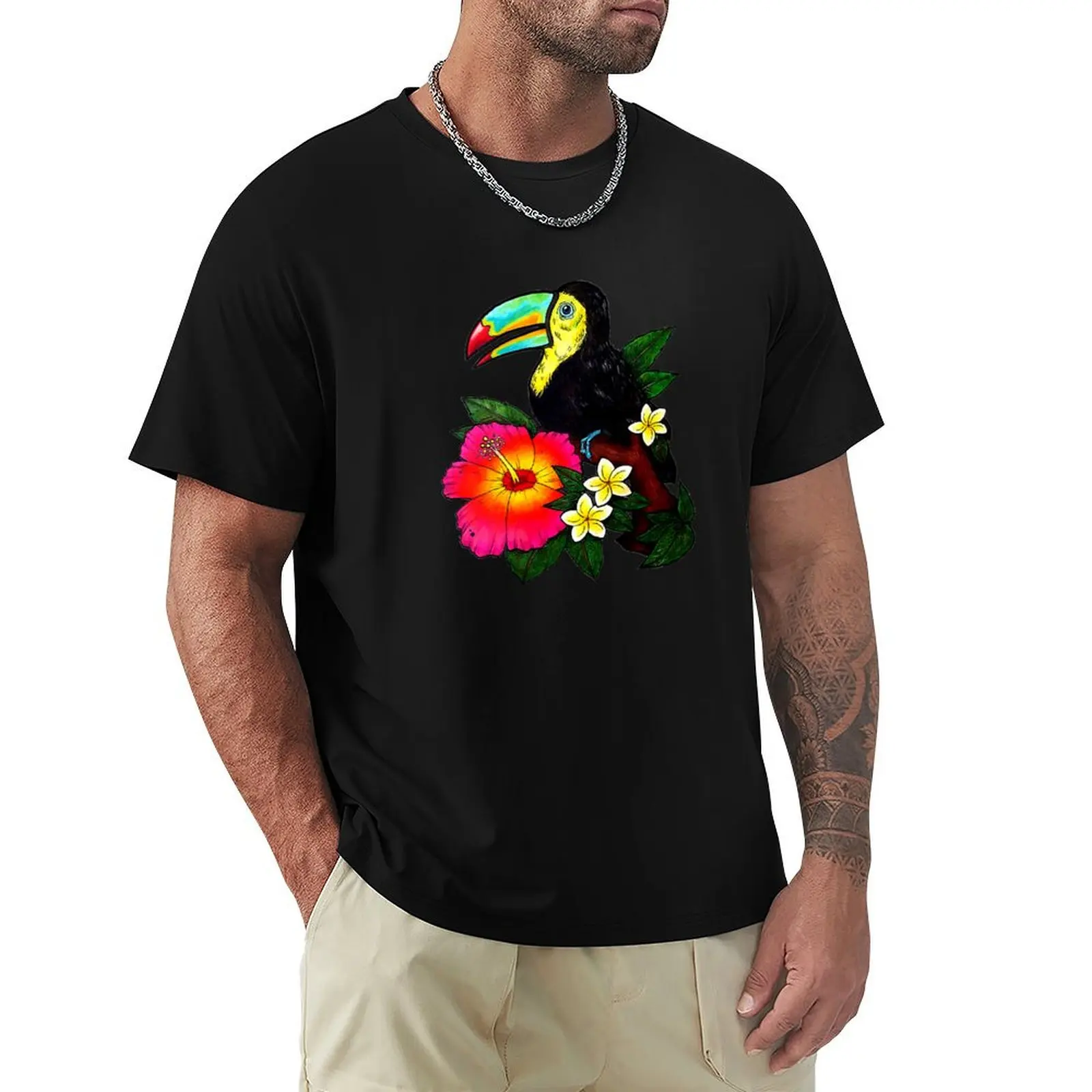Tropical Toucan (Colour) T-Shirt Thanksgiving Day Tee Top
Tropical Toucan (Colour) T-Shirt Thanksgiving Day Tee Top