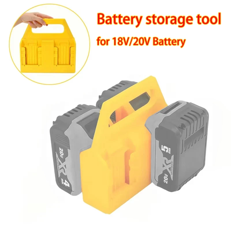 Battery Accessories Handheld Hanging Rack Mount Holder for Dewalt 18V Li-ion Battery 4 Slots Storage Fixed Bracket DCB180 DCB200
Battery Accessories Handheld Hanging Rack Mount Holder for Dewalt 18V Li-ion Battery 4 Slots Storage Fixed Bracket DCB180 DCB200