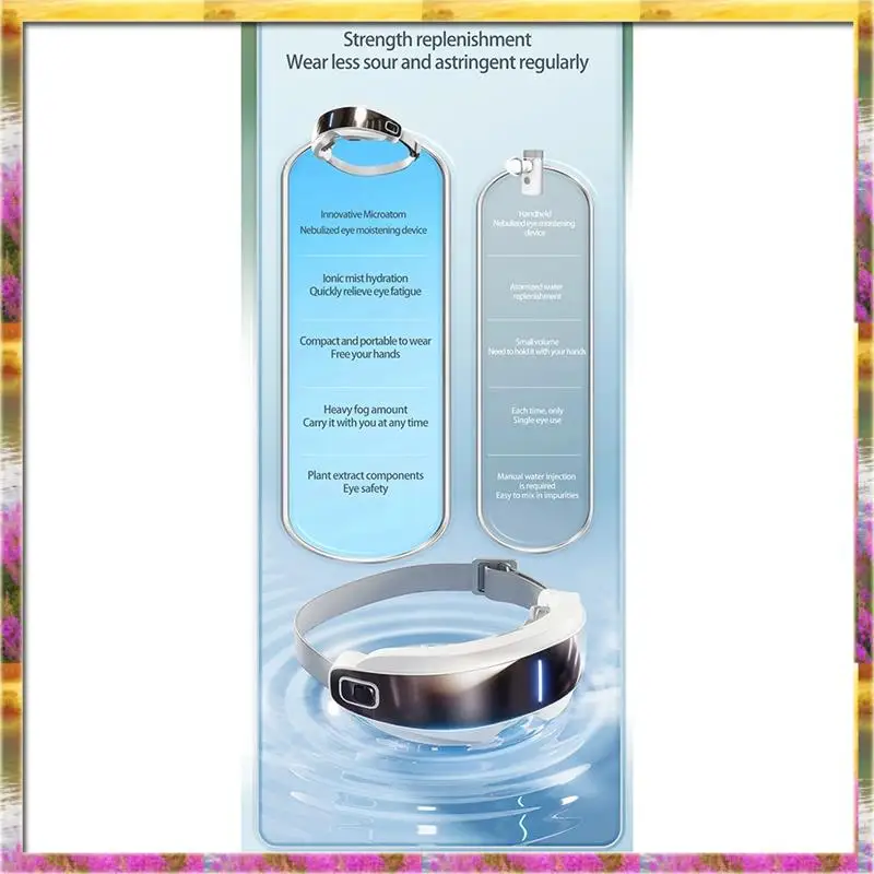 Y26A New Bluetooth Eye Massager With Steam Spa And Kneading Acupressure Massage To Relieve Eye Strain
Y26A New Bluetooth Eye Massager With Steam Spa And Kneading Acupressure Massage To Relieve Eye Strain