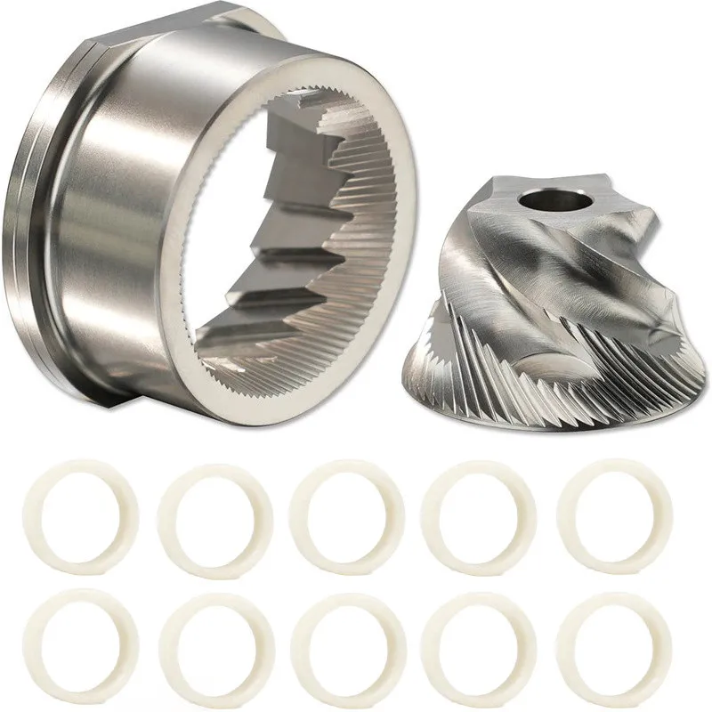 Stainless Steel Conical Burr Set with 10pcs Wool Felt Seal Gasket Fit Breville Sage 870/876/887/860/820/840 Coffee Grinder
Stainless Steel Conical Burr Set with 10pcs Wool Felt Seal Gasket Fit Breville Sage 870/876/887/860/820/840 Coffee Grinder