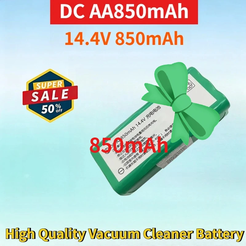 Newrst DC AA850mAh 14.4V 850mAh Lithium-ion Rechargeable Battery Pack for Sweeping Robot High Quality Vacuum Cleaner Battery
Newrst DC AA850mAh 14.4V 850mAh Lithium-ion Rechargeable Battery Pack for Sweeping Robot High Quality Vacuum Cleaner Battery