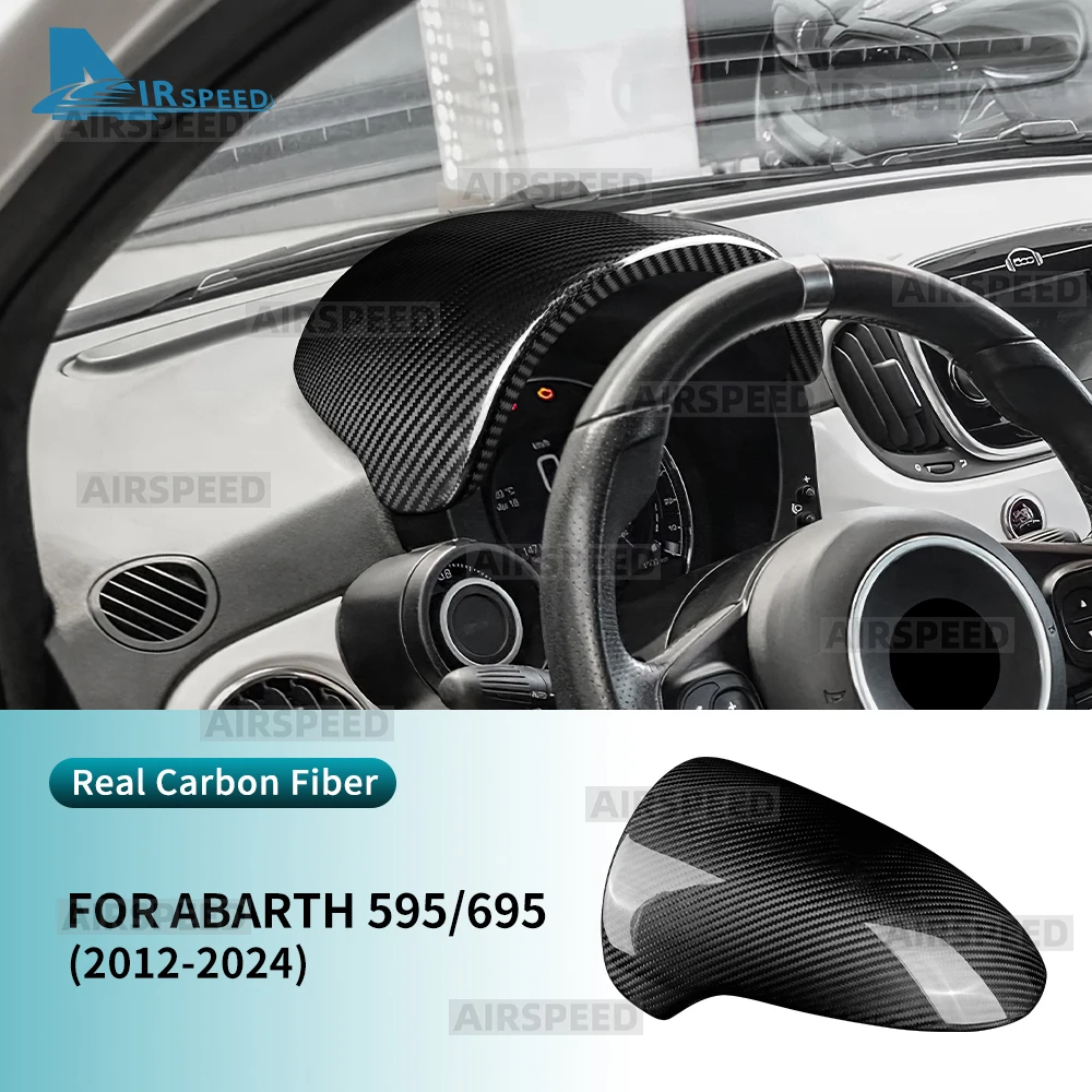 Настоящая твердая сухая наклейка из углеродного волокна для Abarth 595 695 2012-2019 2020 2021 2022 2023 2024, панель спидометра на приборной панели автомобиля с левым рулем
Настоящая твердая сухая наклейка из углеродного волокна для Abarth 595 695 2012-2019 2020 2021 2022 2023 2024, панель спидометра на приборной панели автомобиля с левым рулем