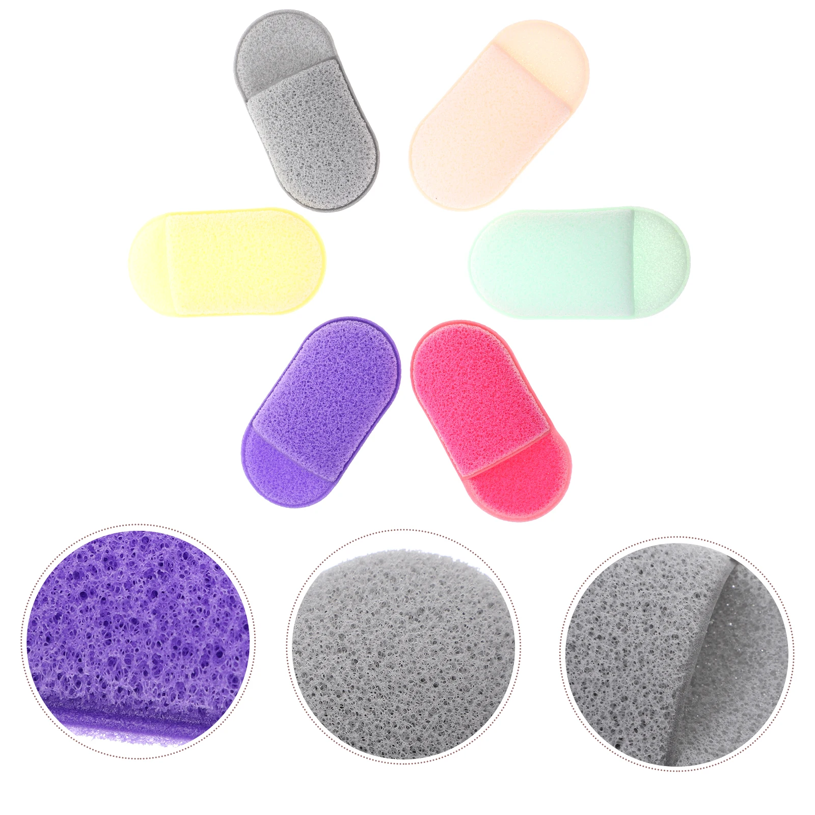 6pcs Facial Sponges Cleansing Exfoliating Makeup Removal High Grade Washing Moisturizing Soft Face Gloves
6pcs Facial Sponges Cleansing Exfoliating Makeup Removal High Grade Washing Moisturizing Soft Face Gloves
