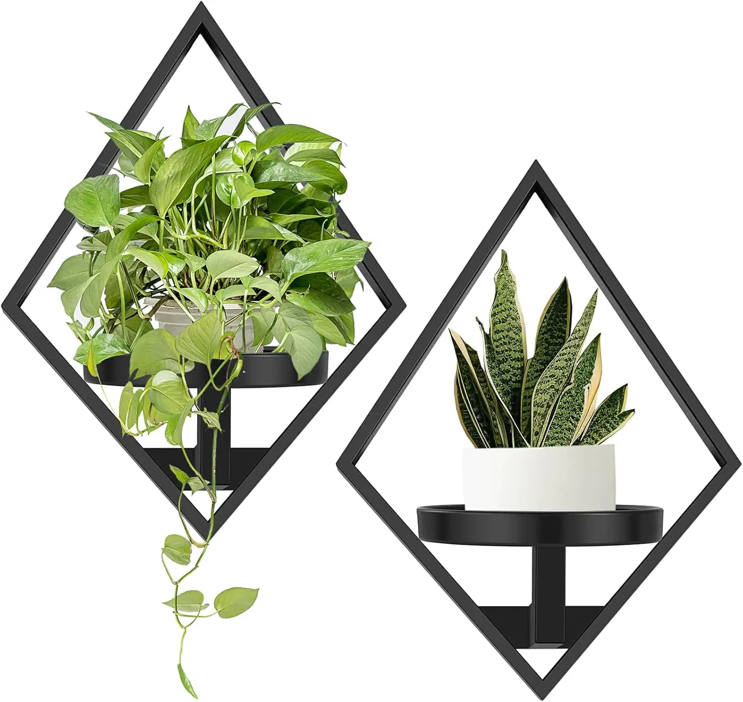 2 Pack Metal Wall Plant Holder, Floating Shelves for Indoor Plants, Window Sill Shelf for Home Decor
2 Pack Metal Wall Plant Holder, Floating Shelves for Indoor Plants, Window Sill Shelf for Home Decor