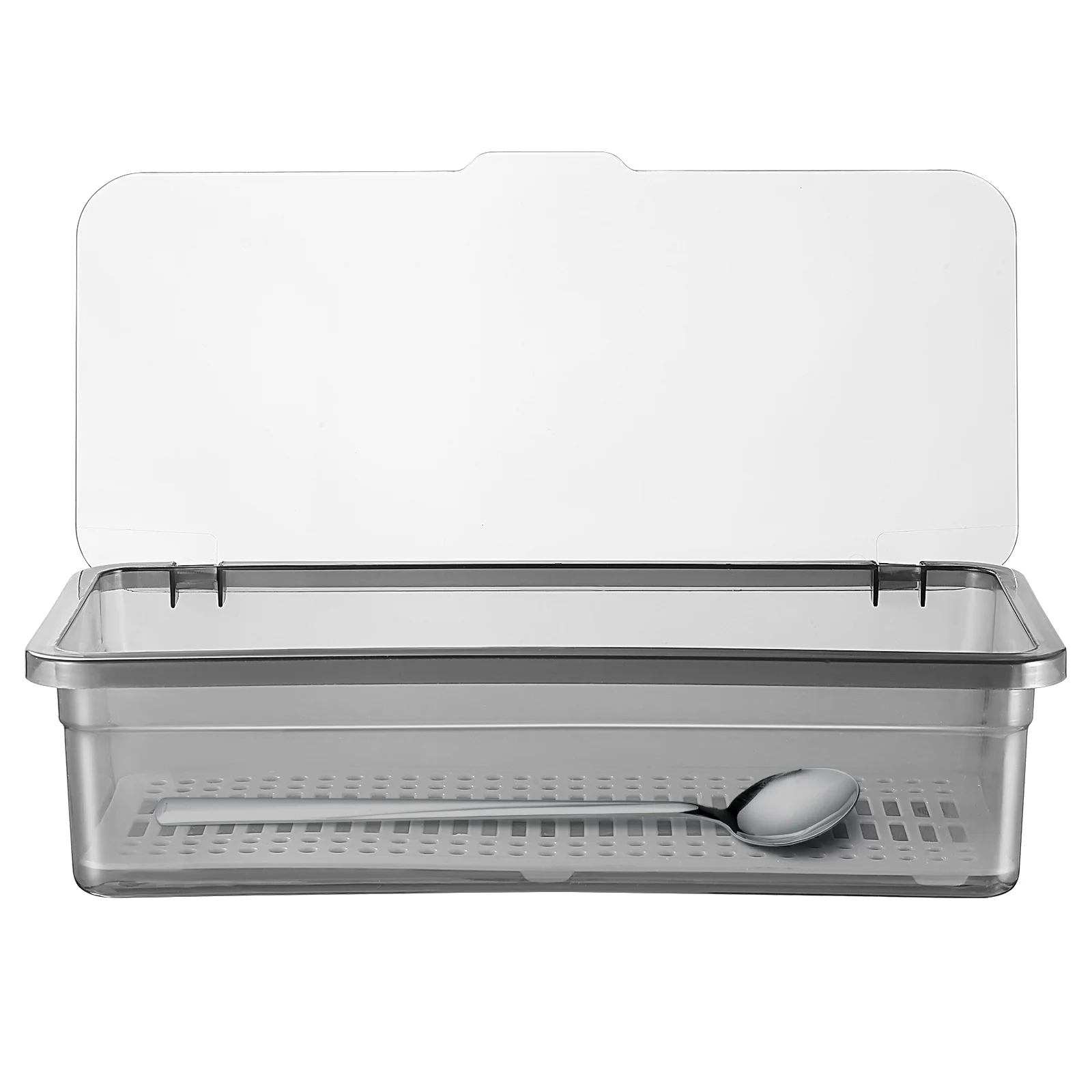 Plastic Chopsticks Holder Cutlery Storage Box Utensil Container Kitchen Tray Draining ganizer Flatware Case Hygienic Dustproof
Plastic Chopsticks Holder Cutlery Storage Box Utensil Container Kitchen Tray Draining ganizer Flatware Case Hygienic Dustproof