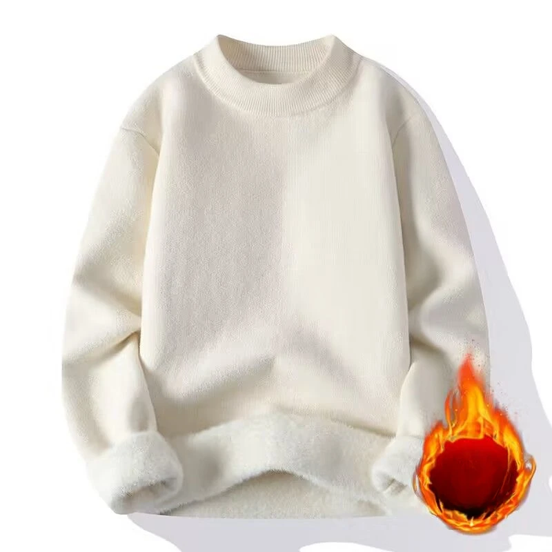 Men's Casual Slim Fit Fashion Basic Solid Color Knitted Sweater Thicken Pullover Male O-neck Autumn Winter Tops Knitwear A105
Men's Casual Slim Fit Fashion Basic Solid Color Knitted Sweater Thicken Pullover Male O-neck Autumn Winter Tops Knitwear A105