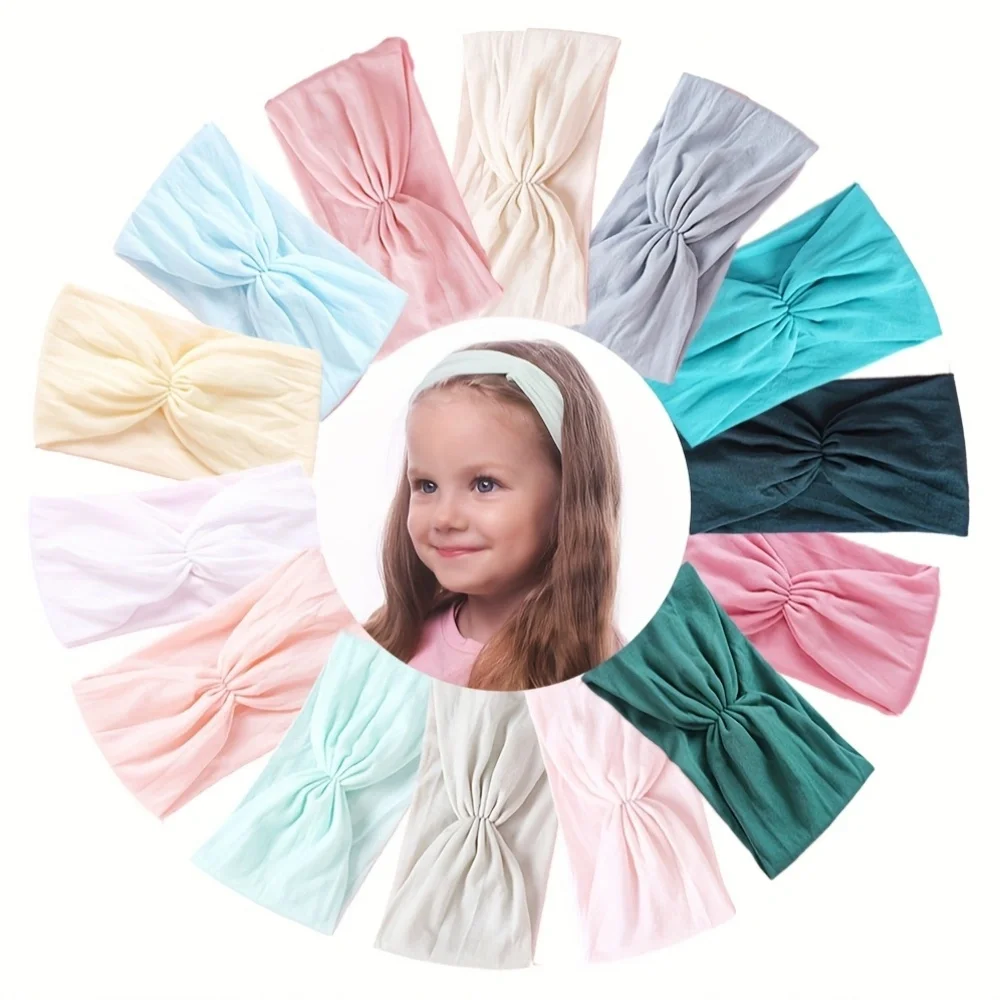 14Pcs/Set Baby Headband for Girls Solid Twisted Knotted Hairbands for Newborn Baby Soft Kids Headwears Children Hair Accessories
14Pcs/Set Baby Headband for Girls Solid Twisted Knotted Hairbands for Newborn Baby Soft Kids Headwears Children Hair Accessories