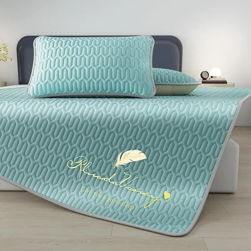 New Ice Silk Latex Cooling Mat Summer Washable Pure Color Cooling Bedding Home Use Comforter Lightweight Breathable Mattress ...
New Ice Silk Latex Cooling Mat Summer Washable Pure Color Cooling Bedding Home Use Comforter Lightweight Breathable Mattress ...