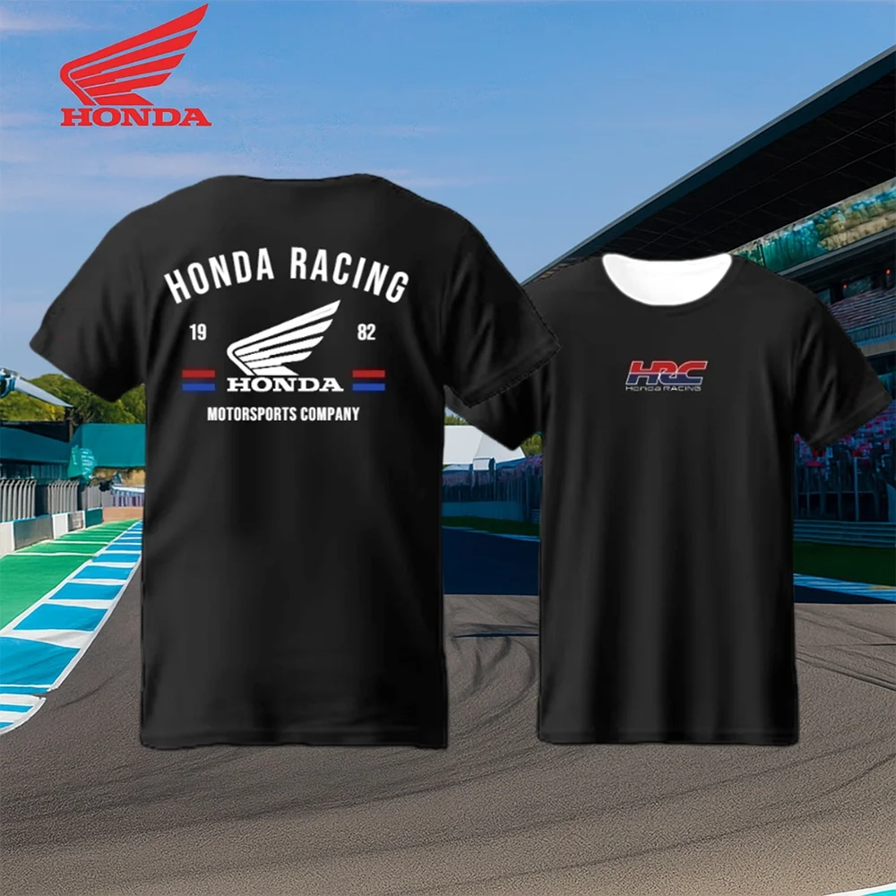 Мужская летняя футболка Honda HRC Motorcycle Racing, дышащий спортивный топ с короткими рукавами для городских гонщиков и велосипедистов на открытом воздухе
Мужская летняя футболка Honda HRC Motorcycle Racing, дышащий спортивный топ с короткими рукавами для городских гонщиков и велосипедистов на открытом воздухе