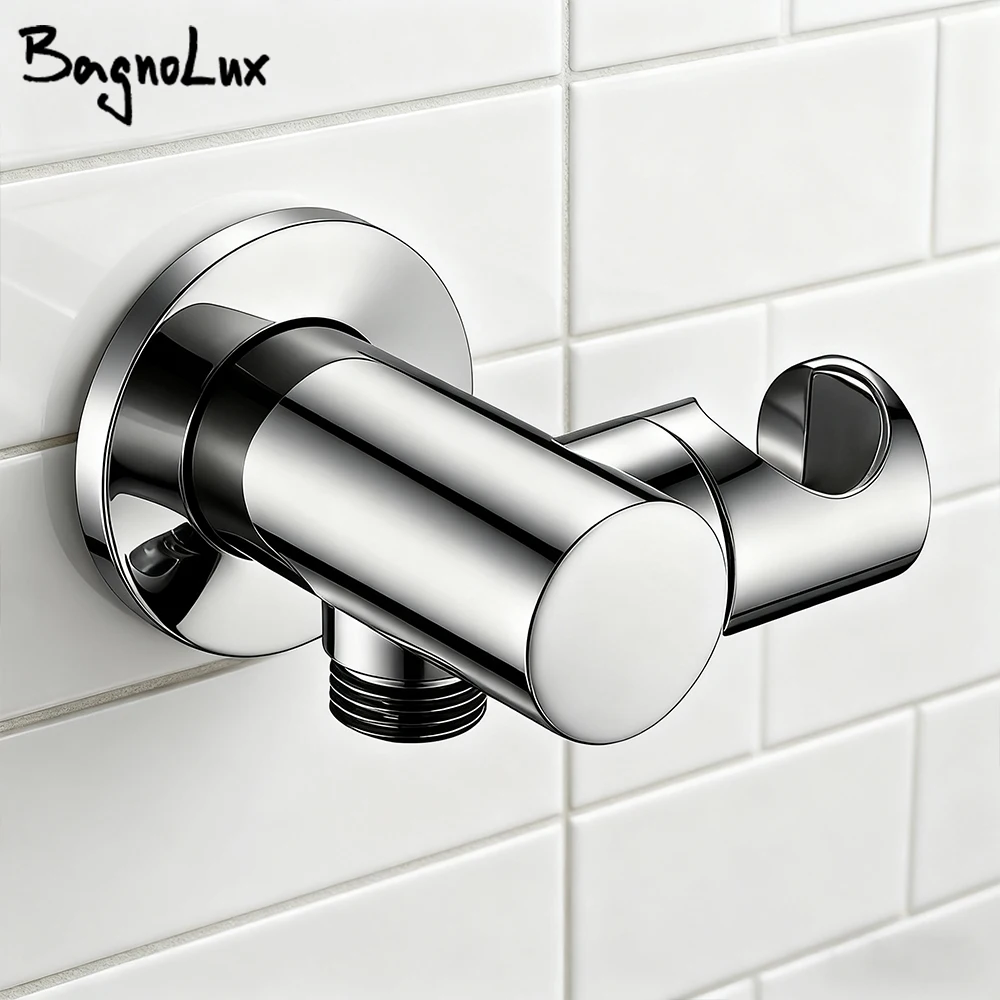 Полированный хромированный ручной держатель для душа, кронштейн для распылительной головки, настенное крепление, ручной распылитель, аксессуары из твердой латуни, разъем, локоть S
Полированный хромированный ручной держатель для душа, кронштейн для распылительной головки, настенное крепление, ручной распылитель, аксессуары из твердой латуни, разъем, локоть S