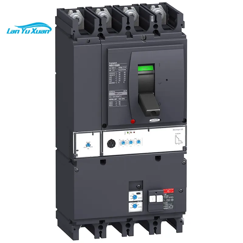 LV432934 MCCB Vigi MB NSX630N Micrologic 2.3 630A 4p4d 50kA Moulded Case Circuit Breaker
LV432934 MCCB Vigi MB NSX630N Micrologic 2.3 630A 4p4d 50kA Moulded Case Circuit Breaker
