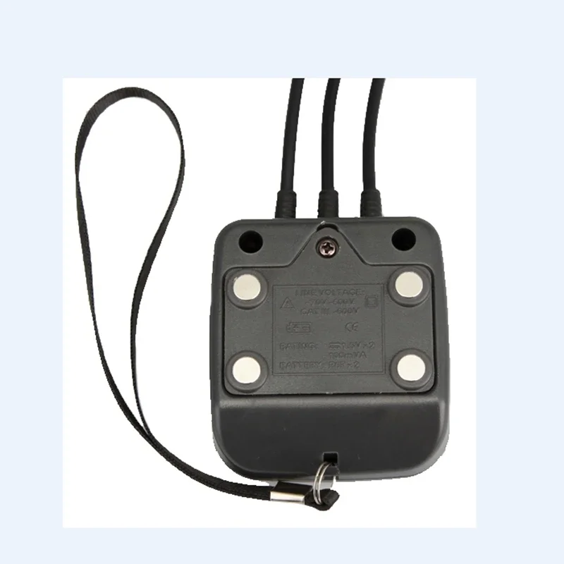Non-Contact Phase Sequence Detector Magnetic Base Live Line Simple Power Electricity Break Point Locate Tester AC 70-1000V
Non-Contact Phase Sequence Detector Magnetic Base Live Line Simple Power Electricity Break Point Locate Tester AC 70-1000V